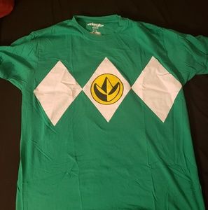 Green Mighty Morphin Power Ranger T-shirt